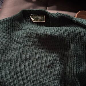 IVY PARK Dark Green Crewneck Sweater